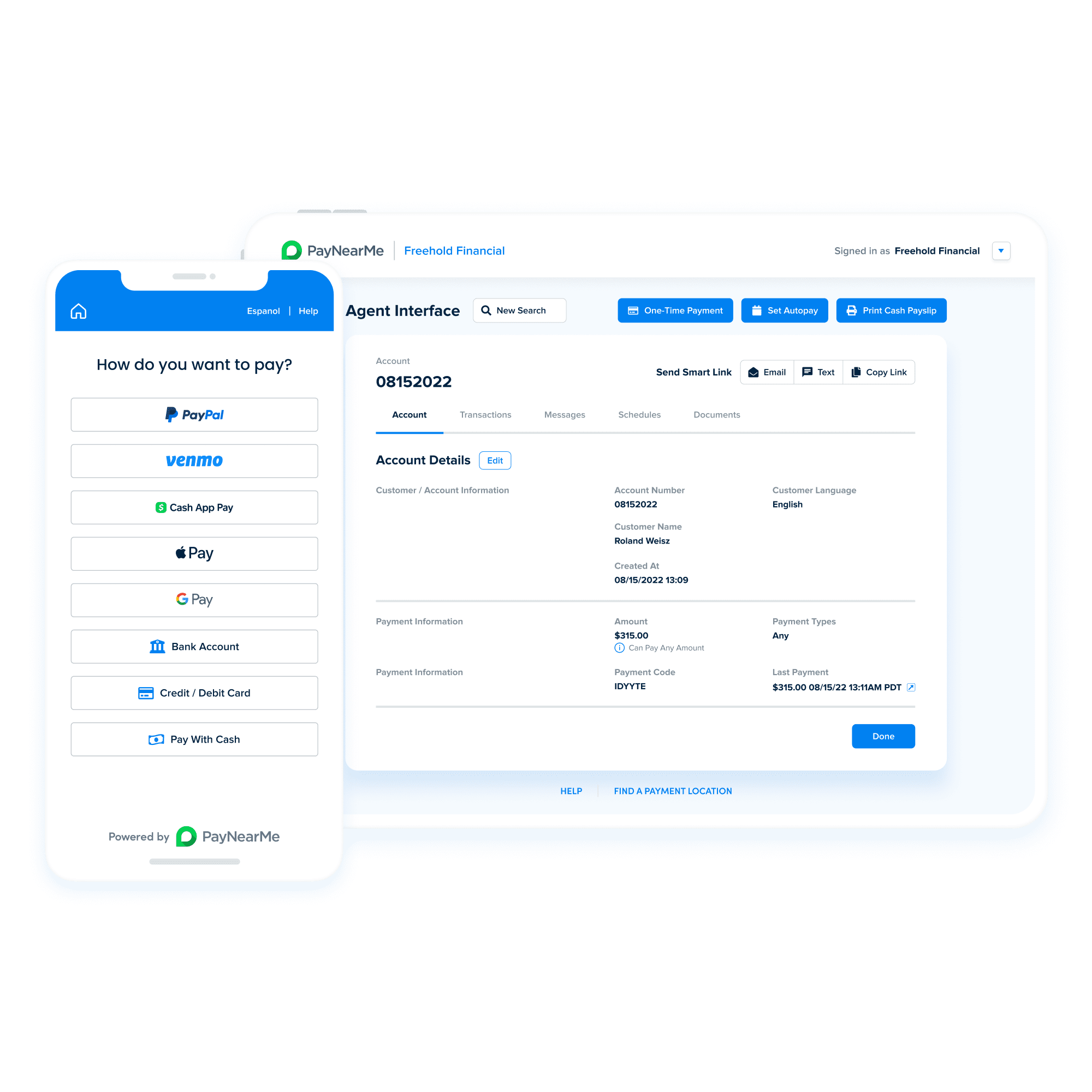 PayNearMe’s innovative platform