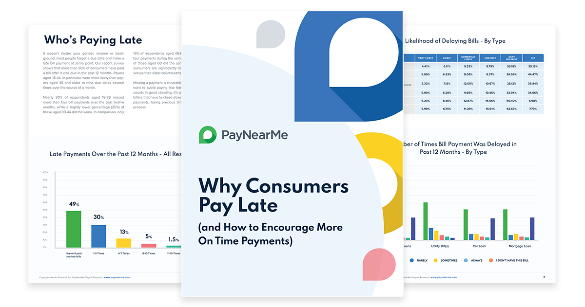 why consumers pay late research